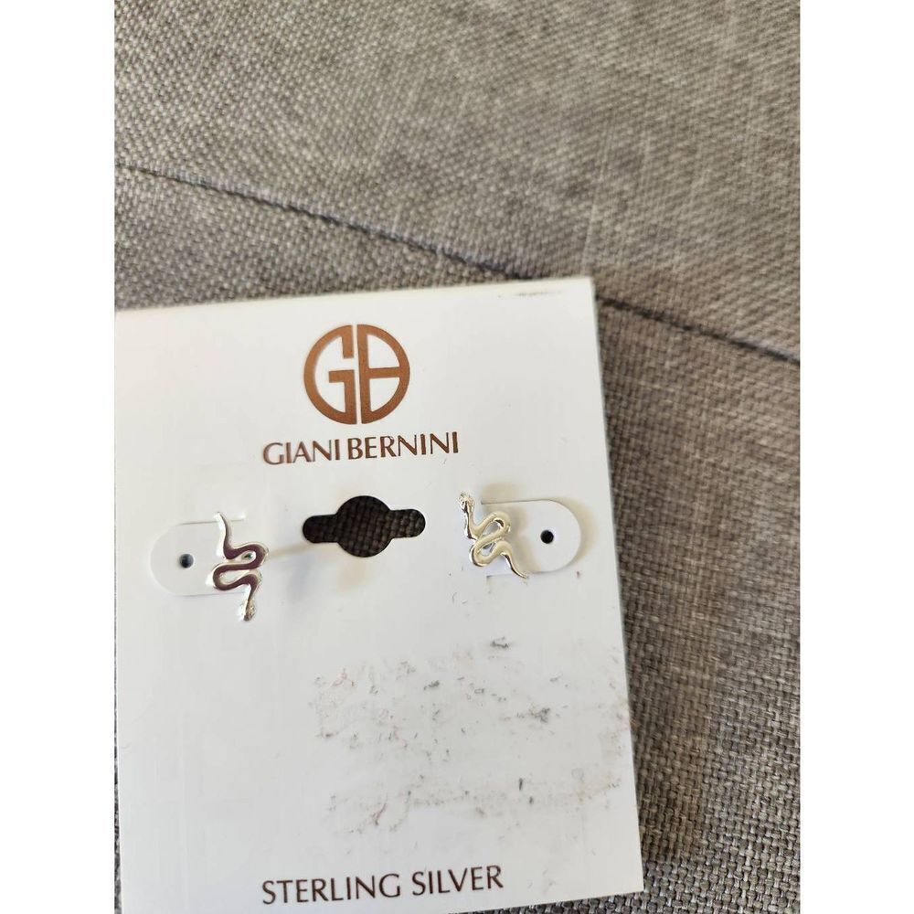 Giani Bernini Snake Earrings - Picture 2 of 4
